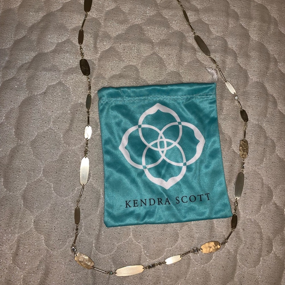 Gold Kendra Scott Claret Necklace